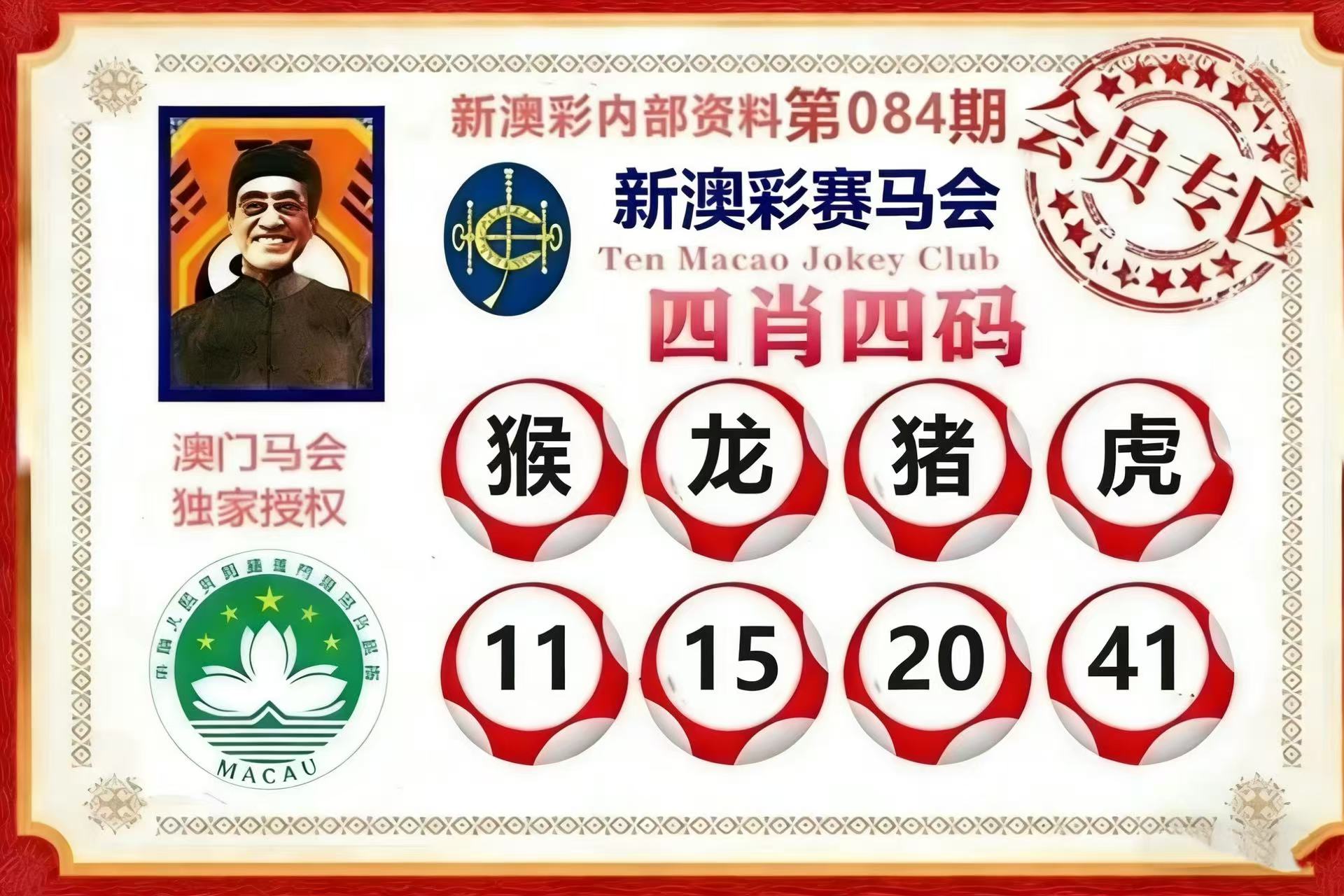 第084期【四肖】